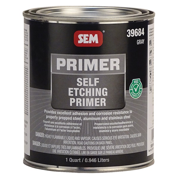 SEM Self-Etch Primer (1K) - Gray, Qt